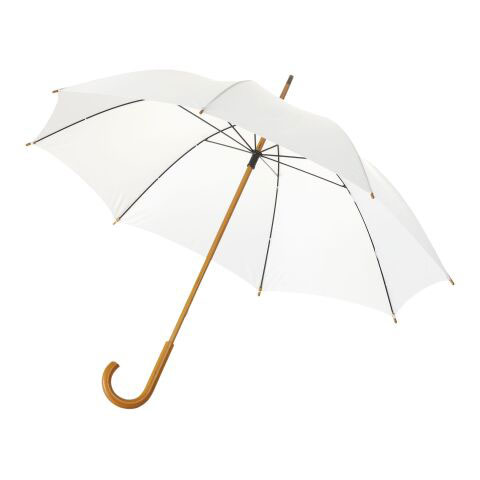 Regenschirm in weiß